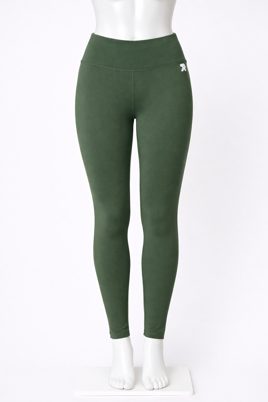 Legging sport taille haute vert – effet galbant | Denitex seconde main