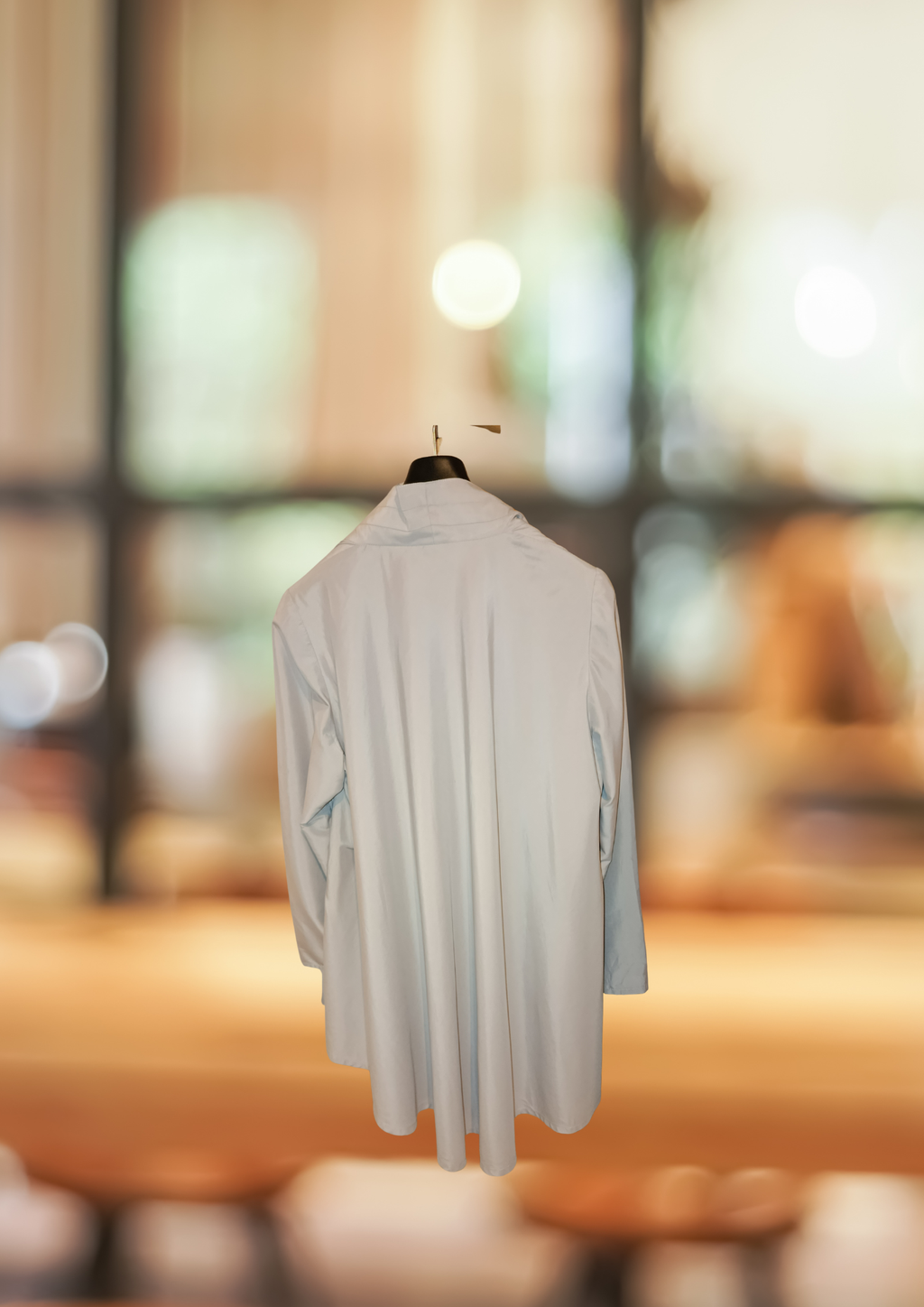 Veste légère beige doublure léopard – élégante & moderne